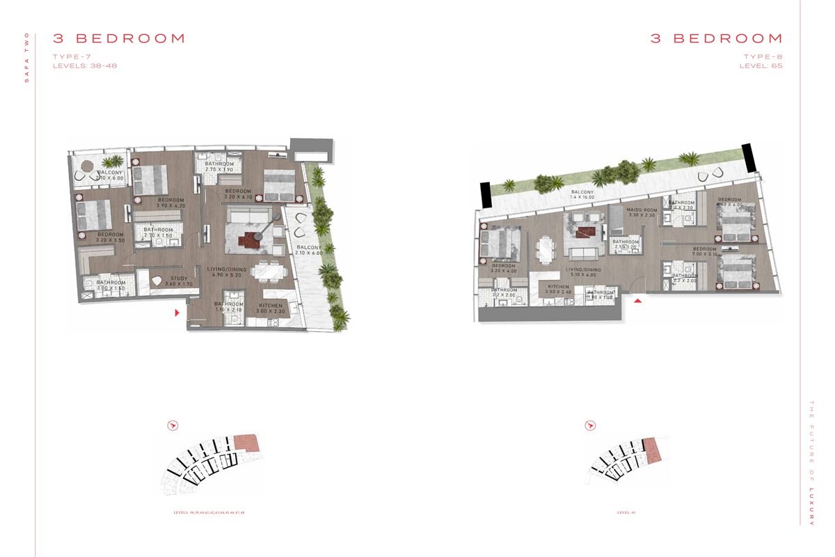 3 Bed Type 7 & 8